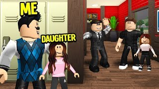 I Snuck Into A DADS Only School UNDERCOVER.. They Captured My DAUGHTER!! (Roblox Bloxburg)