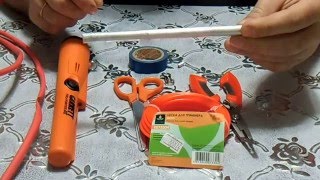 Изготовление" Непотеряшки" из лески для триммера. Making " Nepoteryashki " out of line trimmer .