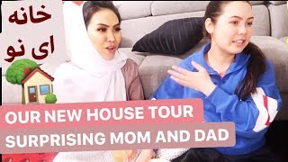SURPRISING FAMILY WITH OUR NEW HOUSE!! + HOUSE TOUR + FOOD