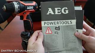 Ак. Шуруповерт AEG BS12C2 LI-202C/ОБЗОР/ТЕСТ РЕГУЛИРОВКИ УСИЛИЯ