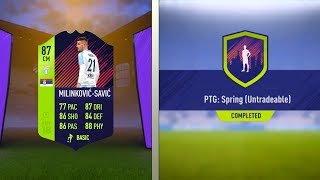 FIFA 18 WE PACKED 87 SAVIC!! PTG GUARANTEE SBCS ?