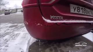 Лада Веста после аварии ДТП