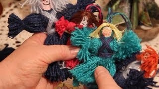 Как Сделать Куклы из Ниток Своими Руками