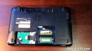 Samsung RV510, RV508 assembling, сборка ноутбука