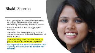 Bhakti Sharma Inspirational video - A Passionate Indian Open Water Swimmer to get inspired