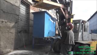 Испытание торкрет смеси ShotRock производство ООО ПРОФИКС в г Междуреченск
