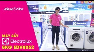 Máy Sấy Quần áo 8Kg Electrolux EDV8052 - Bảo vệ quần áo thơm tho mỗi ngày