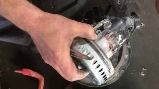 Пылесос Sparky VC 1220-замена подшипников