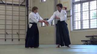 Kayla Feder (6th dan) at Aikikai Aikido Amsterdam 2013